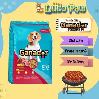 Thức ăn hạt Ganador - Fib's [ 10kg ] : Thức ăn hạt khô cho CHÓ Con & Trưởng Thành, nhiều dinh dưỡng