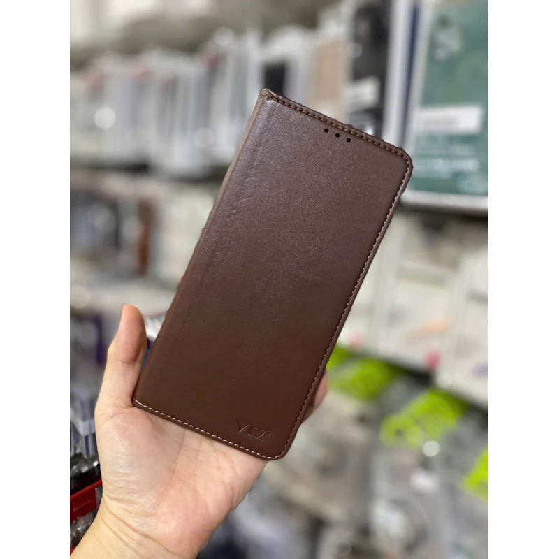 Bao da gập 2 mặt cho Samsung A07 A17 – Có ngăn đựng thẻ tiện lợi, nam châm hít chắc chắn