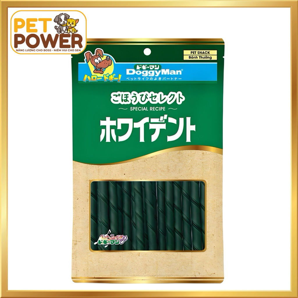 Que gặm thơm miệng cho chó Doggyman - 120g