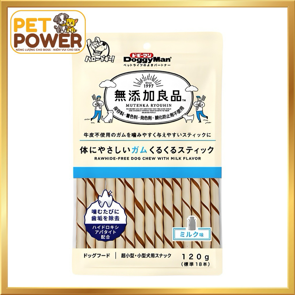 Que Gặm Hương Sữa cho chó Doggyman - 120g