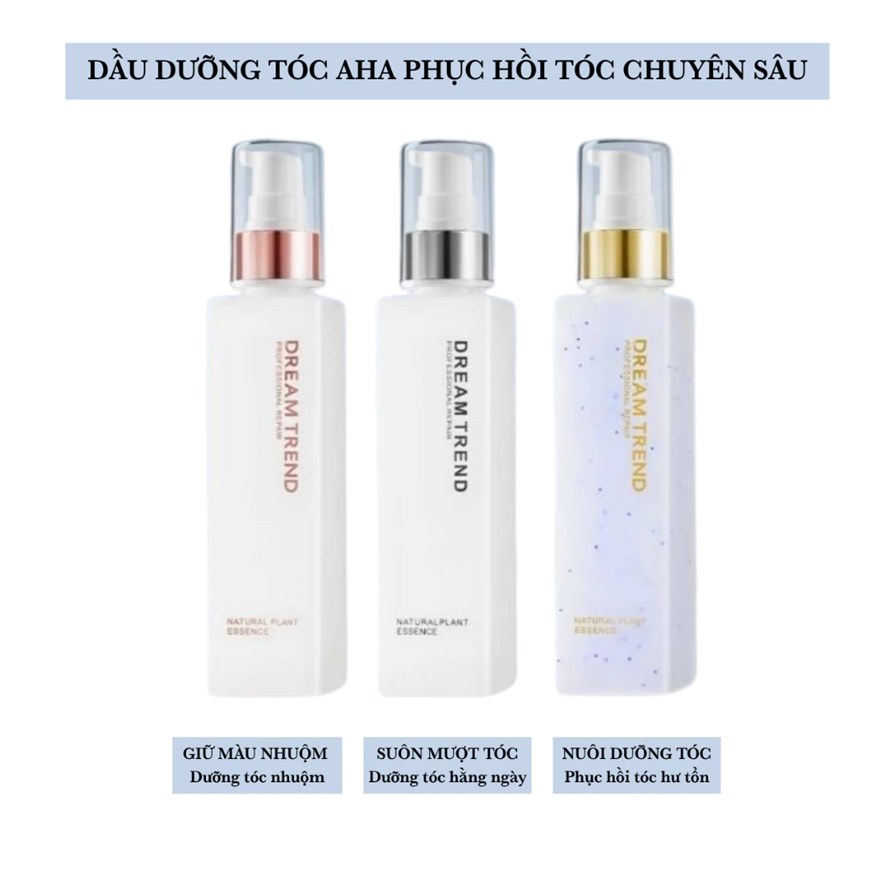 Tinh Chất Dưỡng Tóc AHA Essence DREAM TREND Suôn Mượt Chắc Khỏe Giảm Xơ Rối 5ml/150ml
