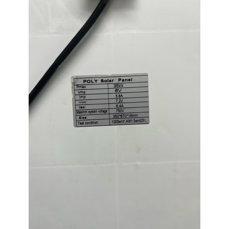 Tấm Pin mono Không dây ( 25W ,30W ,35W,40w,50w  )sử dụng cho đèn năng lượng mặt trời100w, 200w,300w,400w, 500w,600w