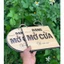 Bảng gỗ đang mở cửa và tạm đóng cửa 2 mặt, bảng thông báo treo trang trí quán,cửa hàng