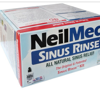 Bình (Bộ Dụng Cụ) Rửa Mũi NeilMed Sinus Rinse Kit 60 Sachets (1 bình + 60 gói muối)