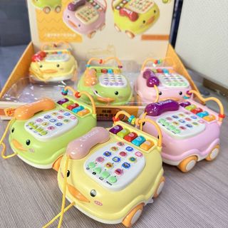 Điện thoại đồ chơi tích hợp đọc hát tiếng anh cho bé vui chơi HT Toys