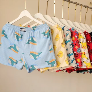 Quần Đùi Nam NeonHome Thun Cotton Mát Mặc Ngủ, Mặc Nhà, Đi Biển Thỏa Mái,Thoáng Mát (Có Bigsize)