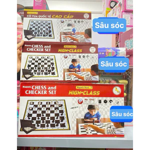 ♟ Bộ Cờ Vua Nam Châm – Bàn Nhựa Bền Đẹp – Quân Cờ Hít Chắc, Dễ Chơi