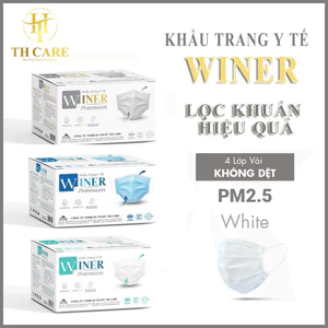 Khẩu trang y tế lọc khuẩn 4 lớp WINER chính hãng