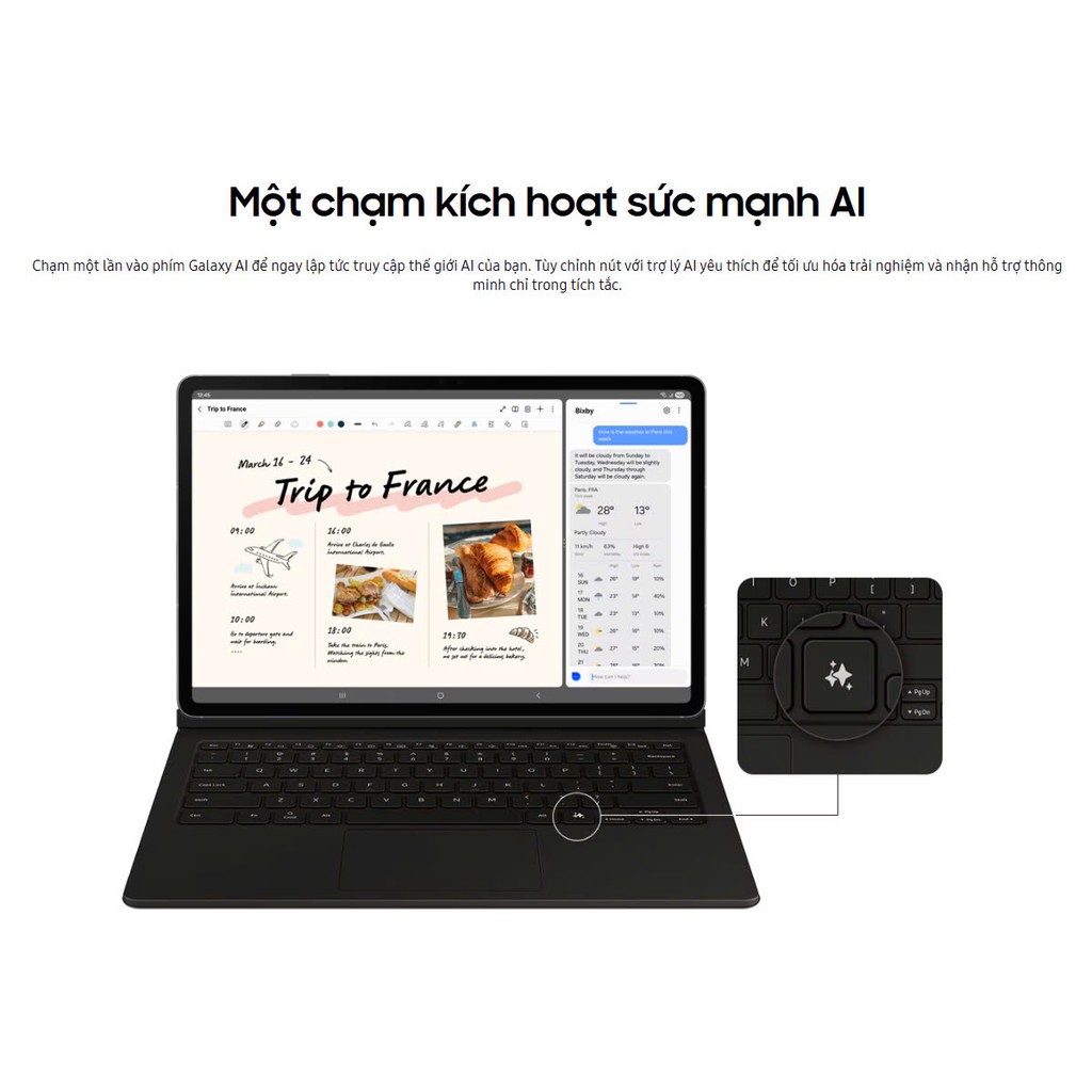 Máy tính bảng Samsung Galaxy Tab S10 FE Wifi 12GB/256GB - Hàng Chính Hãng | BigBuy360 - bigbuy360.vn