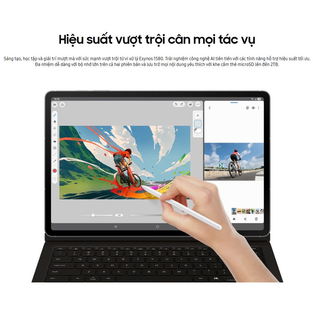 Máy tính bảng Samsung Galaxy Tab S10 FE Wifi 12GB/256GB - Hàng Chính Hãng | BigBuy360 - bigbuy360.vn