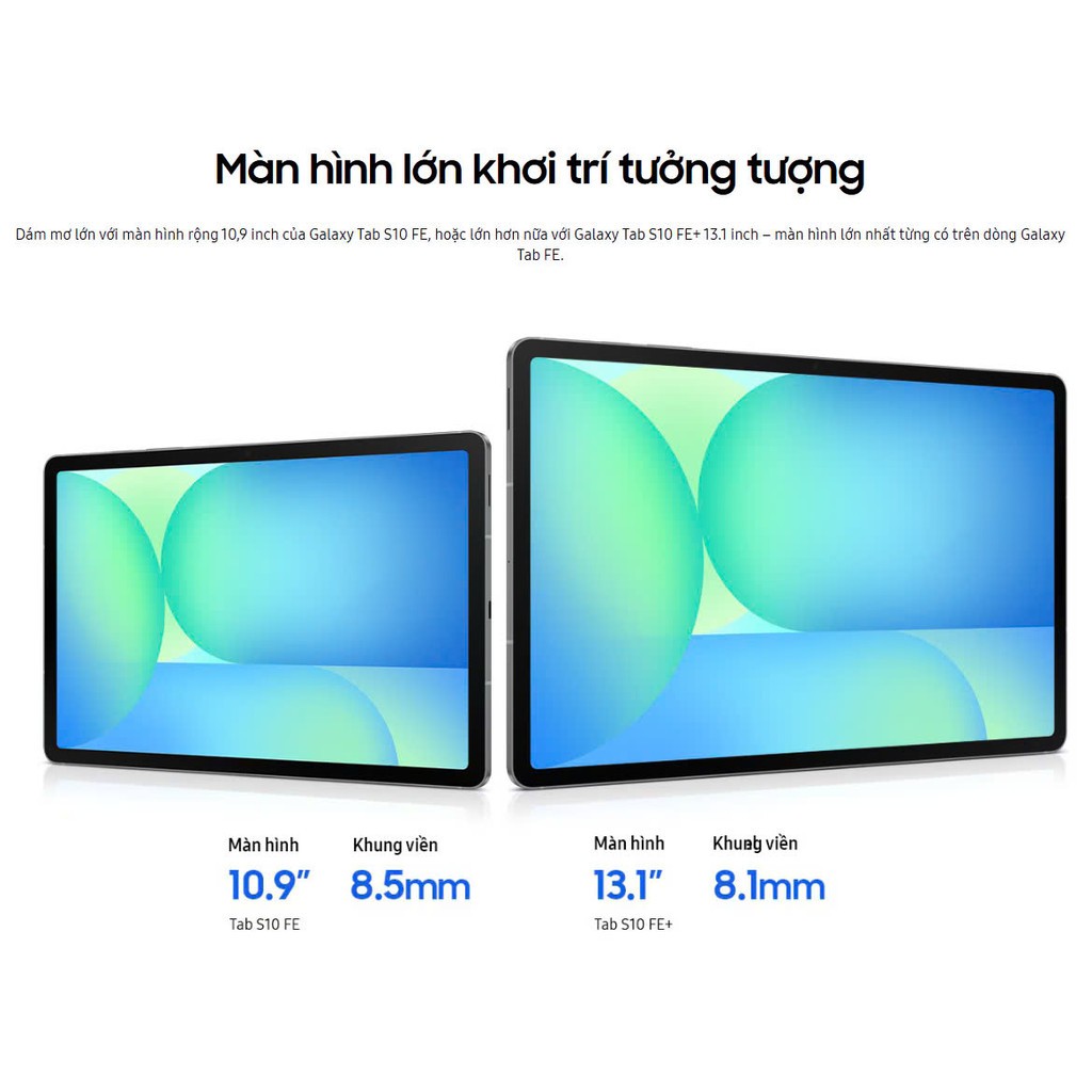 Máy tính bảng Samsung Galaxy Tab S10 FE Wifi 12GB/256GB - Hàng Chính Hãng | BigBuy360 - bigbuy360.vn