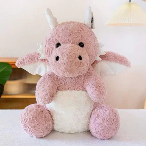 🧸Gấu bông lông xù bé Rồng hồng