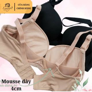 Áo Lót Không Gọng Nâng Nhiều A-365/ Mousse 4cm Êm Ái / Giữ From Ngực Tự Nhiên / Lamagie Chính Hãng