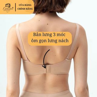 Áo Lót Không Gọng Nâng Nhiều A-365/ Mousse 4cm Êm Ái / Giữ From Ngực Tự Nhiên / Lamagie Chính Hãng