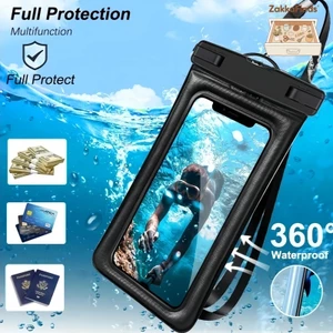 TúI Khí DàY BảO Vệ BơI SuốI NướC NóNg MàN HìNh CảM ứNg Pvc ChốNg ThấM NướC đIệN ThoạI Di độNg TúI ChốNg NướC