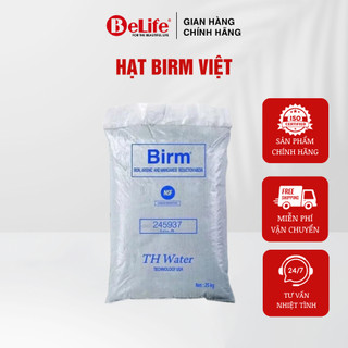 Hạt Birm Việt lọc sắt, mangan, phèn, vật liệu lọc nước giếng khoan (Bao 25kg)
