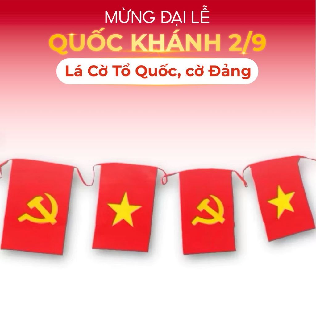 Lá Cờ Tổ Quốc, cờ Đảng Việt Nam trang trí ngày Giải Phóng 30/4 - Quốc ...