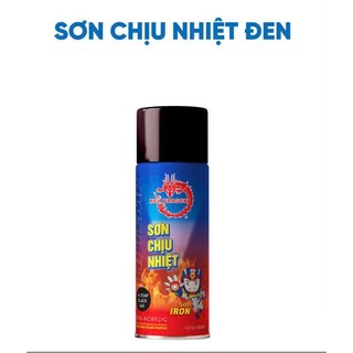 Sơn xịt chịu nhiệt IRON - RED DRAGON