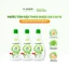 Combo 3 Nước Tắm Gội 2 IN 1 Chiết Xuất Trà Shan Tuyết Giảm Mẩn Đỏ Rôm Sảy Dr.Papie dành cho bé sơ sinh