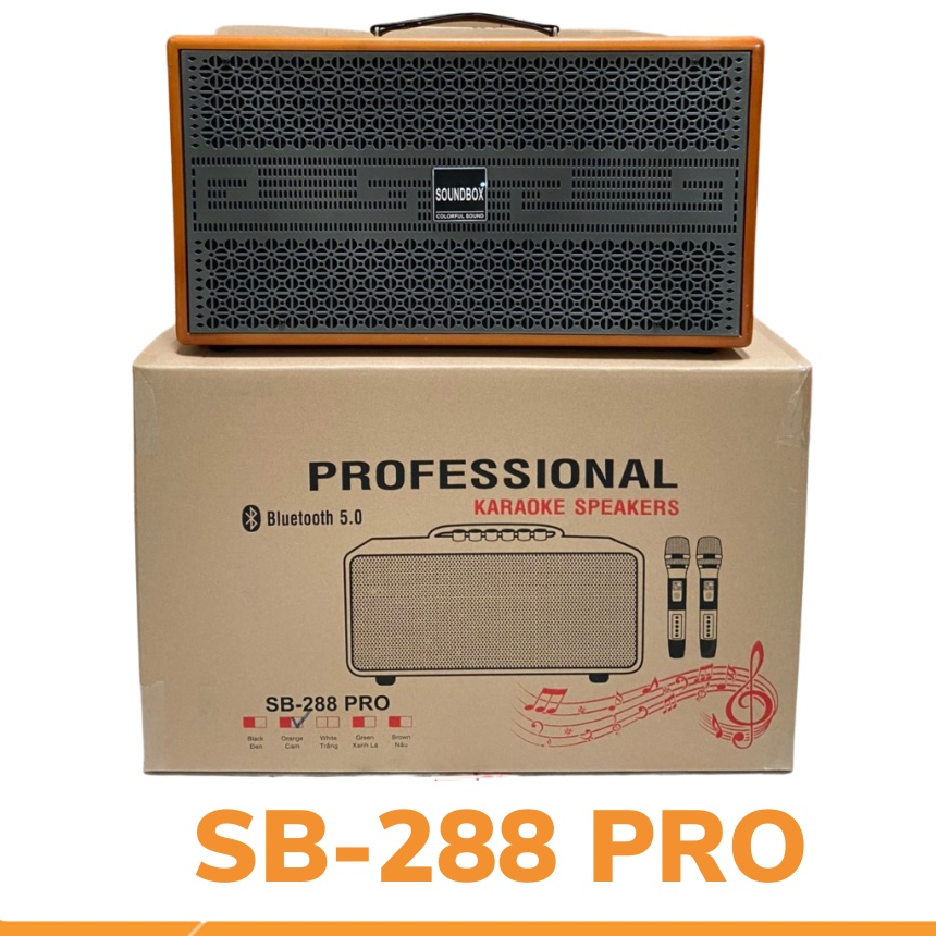 Loa SoundBox SB-288 Pro tặng 2 micro | Shopee Việt Nam