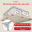 Quây Nhà Bóng Cho Bé Mẫu Mới Khung INXOX Chắc Chắn Chống Gỉ, Có Kèm Cột Bóng Rổ Thú Vị Cho Bé