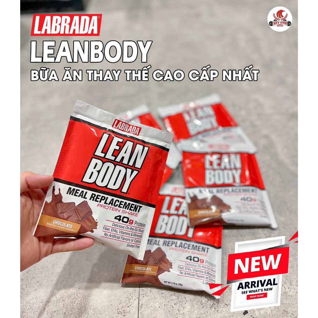 1 Gói Lean Body Bữa Ăn Thay Thế Dinh Dưỡng 79GRAM - KEYGYM