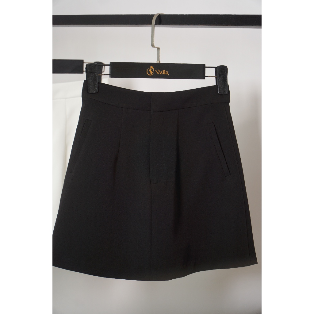 Vella Fashion Quần váy (skort) nữ ngắn có quần trong phong cách trẻ trung VV24062