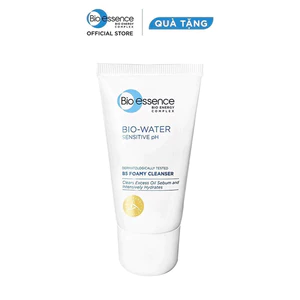 Sữa rửa mặt cấp ẩm và phục hồi Bio- Essence Bio-Water Vitamin B5 30g