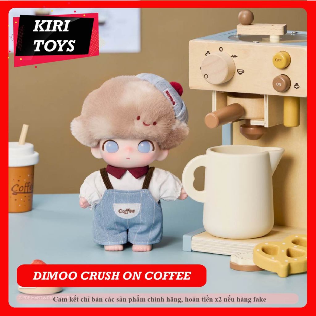 Móc khoá Dimoo Crush On Coffee chính hãng - Pop Mart | Shopee Việt Nam