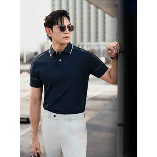 [T7_SALE 20%] Áo Polo Nam 9APCT525 Biluxury Form Slimfit Sợi Vải DTY Co Giãn Thoáng Khí Mềm Mại