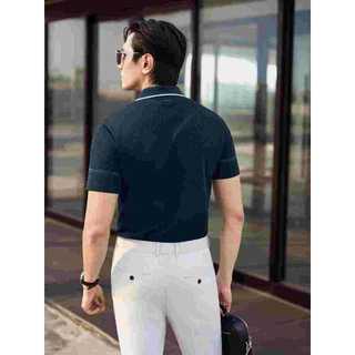 [T7_SALE 20%] Áo Polo Nam 9APCT525 Biluxury Form Slimfit Sợi Vải DTY Co Giãn Thoáng Khí Mềm Mại