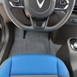 Thảm lót sàn ô tô Vinfast VF5 TH Accessories Full bộ có Cốp cao su cao cấp chống thấm bảo vệ nội thất — ảnh 3