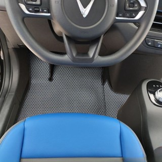 Thảm lót sàn ô tô Vinfast VF5 TH Accessories Full bộ có Cốp cao su cao cấp chống thấm bảo vệ nội thất