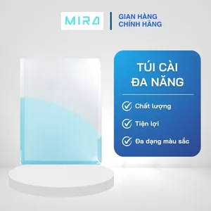 Túi Hồ Sơ Pasty PLUS (Clear Bag), Túi Cài Đa Năng Khổ A4 Dọc A4S Nhiều Màu Sắc Dễ Thương