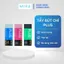 Set 3 viên Gôm Tẩy Học Sinh PLUS - Không Mùi, Ít Vụn Gôm, Tẩy Sạch Vết Bút Chì Mà Không Bị Vỡ Vụn