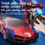 Xe ô tô điều khiển từ xa Spider-Man biến hình Robot, XE RC ĐIỀU KHIỂN 2.4G SIÊU MẠNH, có đèn xoay 360 độ sử dụng pin sạc