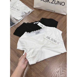 ÁO PHỐI REN NHÚN NGỰC 2 MÀU