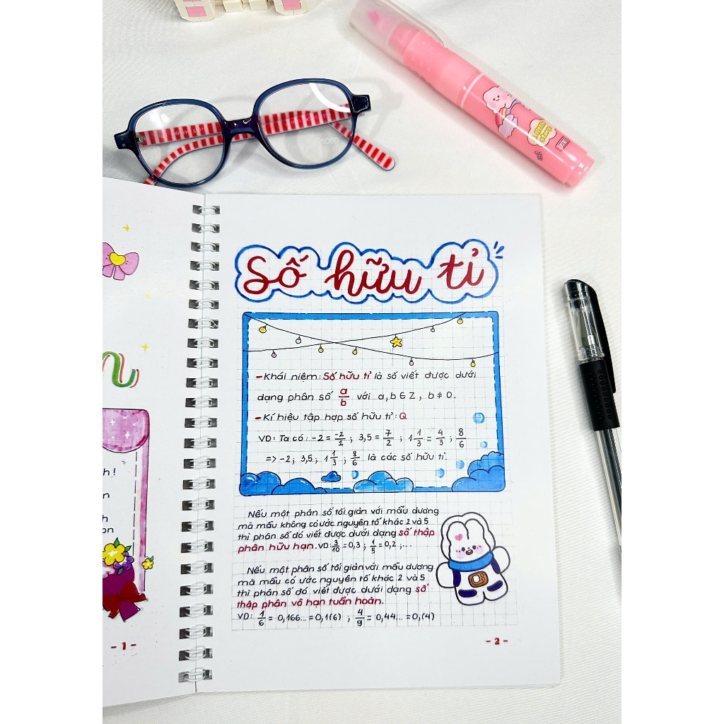 Sketchnote Sổ tay học giỏi Toán 7, sổ tay tổng hợp đầy đủ kiến thức môn Toán 7