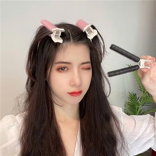 LÔ UỐN TÓC KHÔNG NHIỆT PHONG CÁCH HÀN - Set 2 Kẹp Phồng Chân Tóc Giữ Nếp Tự Nhiên,Hộp Phụ Kiện Kẹp Tóc Làm Đẹp Tại Nhà