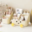 Khay Đựng Đồ Đa Năng Decor Bàn GADI, Hộp Đựng Mỹ Phẩm Dễ Thương Chất Liệu Nhựa PP Bền Bỉ