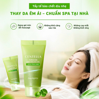 Gel Tẩy Tế Bào Chết Chiết Xuất Rau Má Dr.Pepti Centella Turnover Soft Peeling Gel