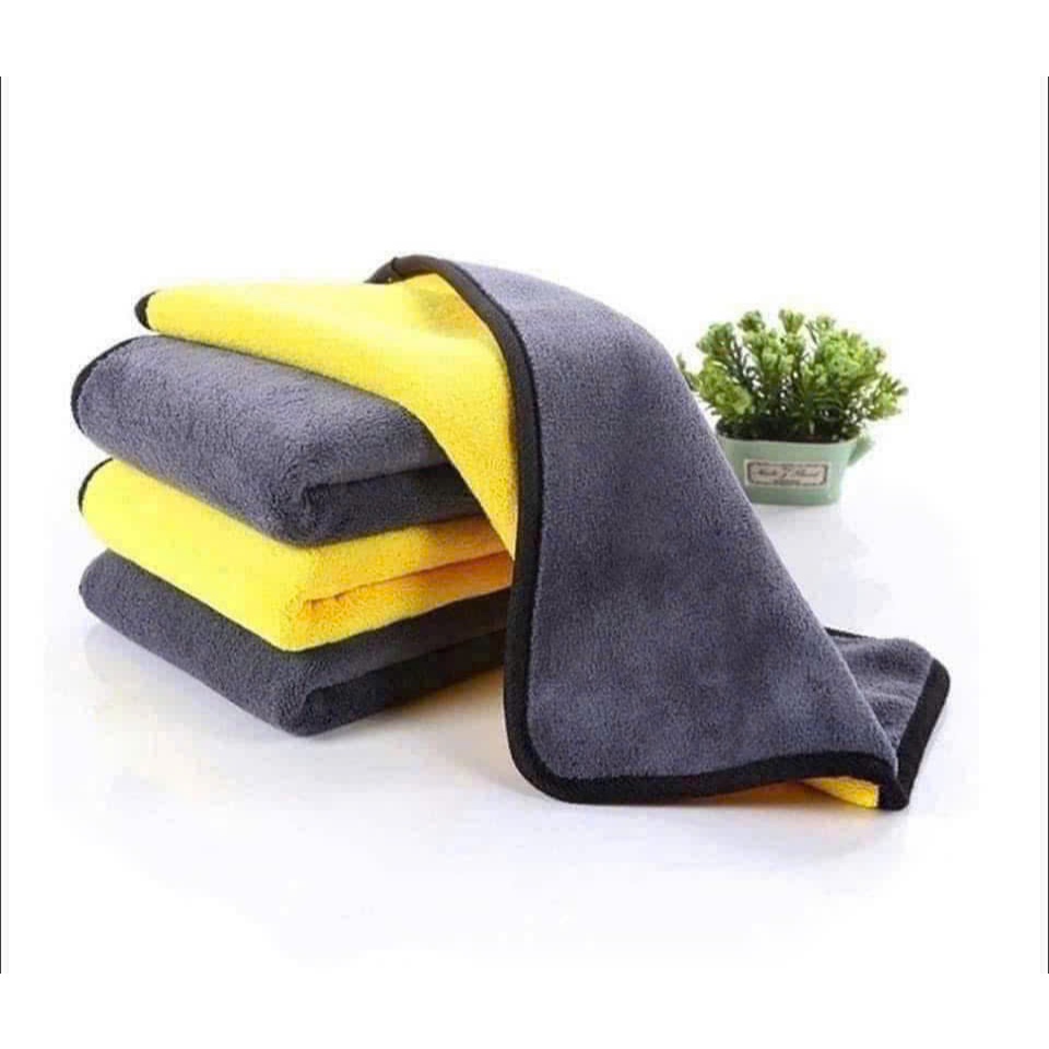 SET 10 KHĂN LAU ĐA NĂNG 2 MẶT, LAU Ô TÔ, KÍNH SIÊU TIỆN DỤNG - SIZE 30X30CM