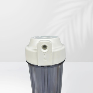 Cốc lọc nước trong suốt 10 inch ren 13 dùng cho lọc nước giếng khoan, nước máy sinh hoạt