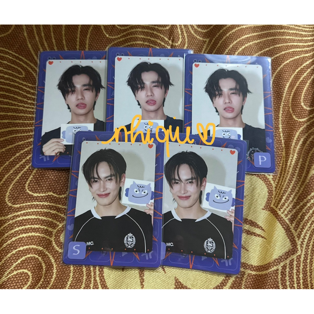 CARD CHÍNH HÃNG GMMTV BOOKFAIR 2025 GEMINIFORTH, JOONGDUNK