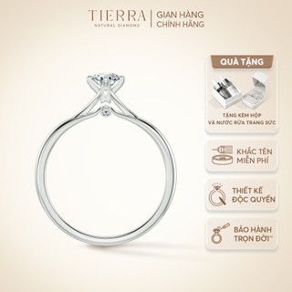Solid Gold Engagement Ring by Tierra Diamond Jewelry