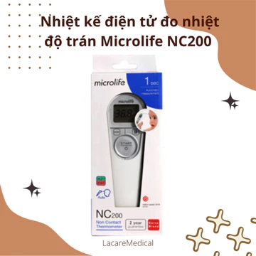 [CHÍNH HÃNG] Nhiệt kế điện tử đo nhiệt độ trán Microlife NC200 (Có bảo hành)