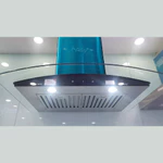 Máy Hút Mùi Kính Cong Canzy CZ-3870Q | Inox Bền Đẹp – Hút Mạnh 1100m³/h – Độ Ồn Thấp – Khử Mùi Hiệu Quả – BH 3 Năm — ảnh 3