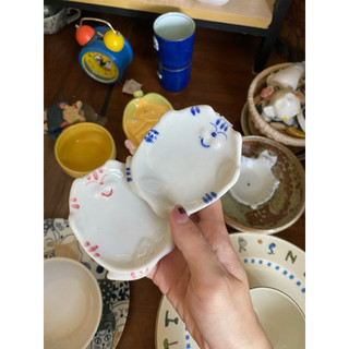 [Ảnh Thật] Tổng Hợp Chén Đĩa Mèo Cute Dễ Thương - Gốm Nhật 2hand