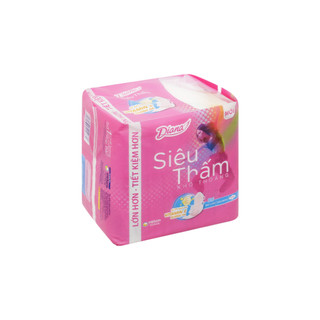 Băng Vệ Sinh Diana Siêu Thấm Siêu Mỏng Cánh 23cm Gói 20 Miếng