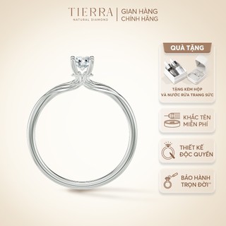 Solid Gold Engagement Ring by Tierra Diamond Jewelry